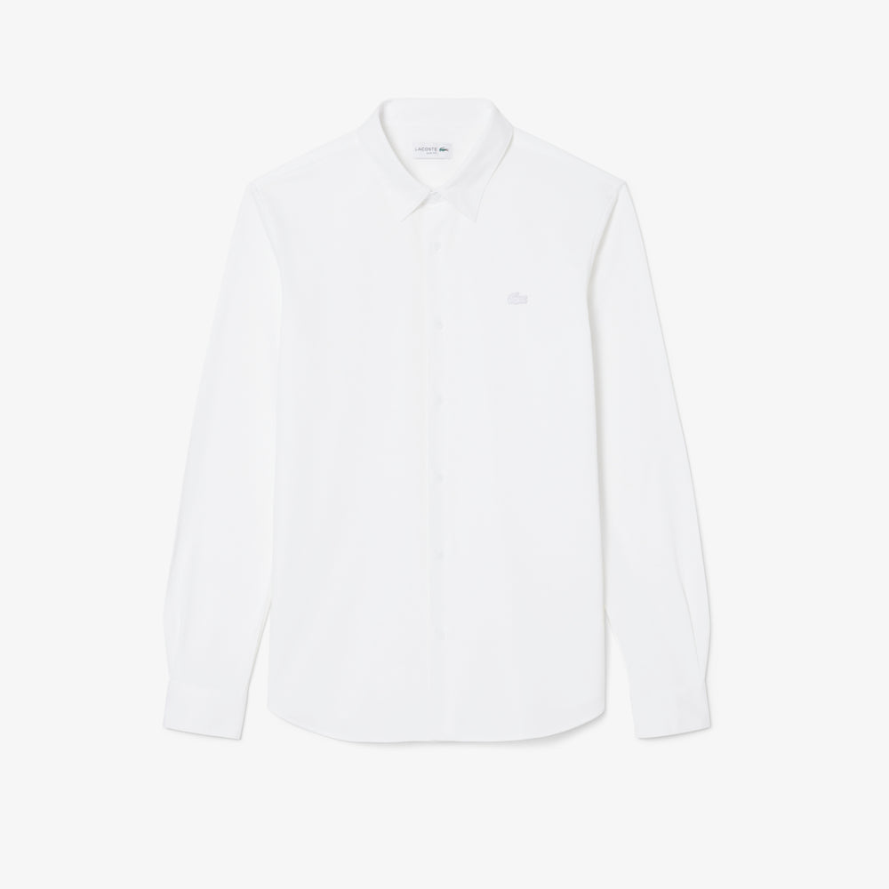 Slim Fit Cotton Blend Shirt