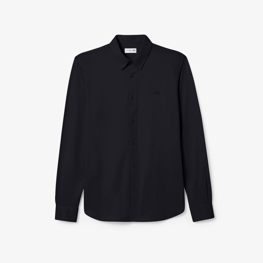 Slim Fit Cotton Blend Shirt