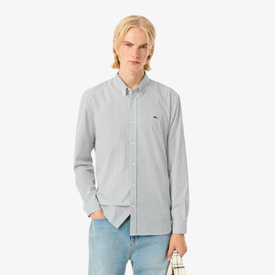 Regular Fit Striped Pinpoint Shirt