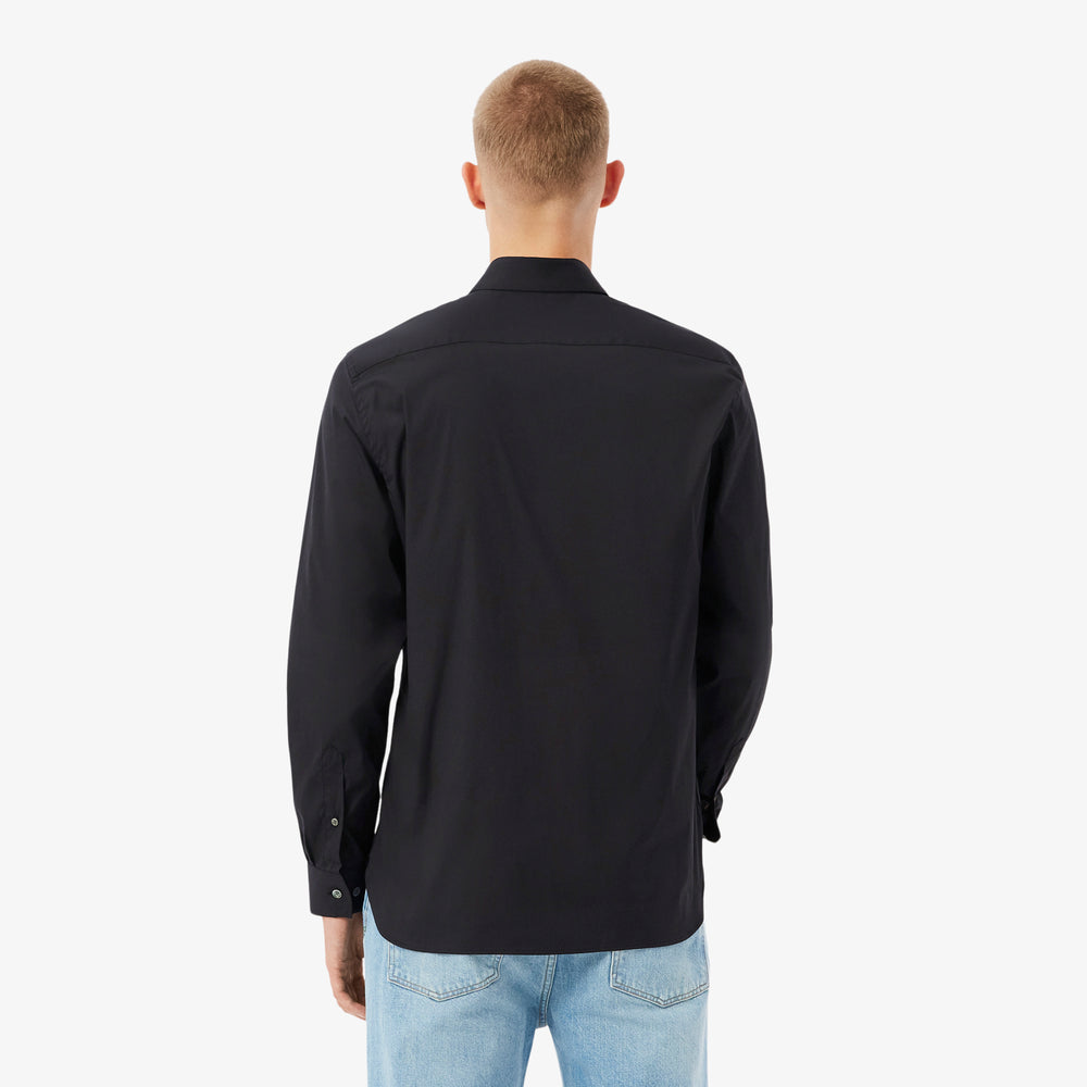 Slim Fit Stretch Poplin Shirt
