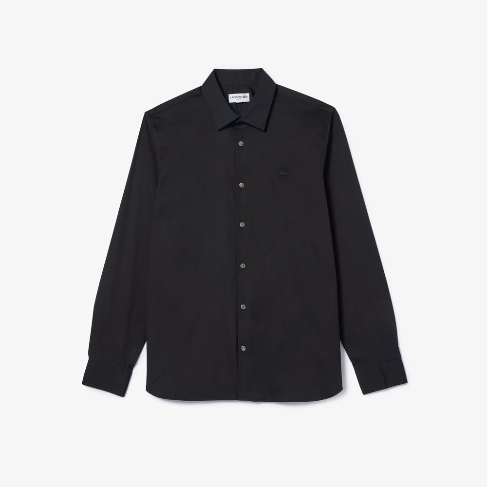 Slim Fit Stretch Poplin Shirt