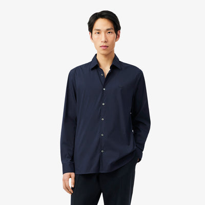 Slim Fit Stretch Poplin Shirt