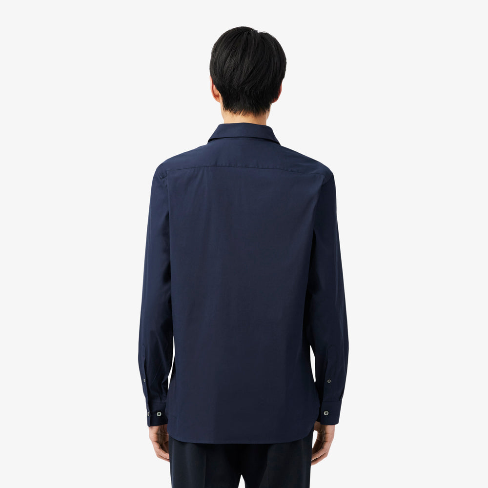 Slim Fit Stretch Poplin Shirt