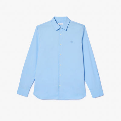 Slim Fit Stretch Poplin Shirt