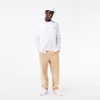 Slim Fit Stretch Poplin Shirt