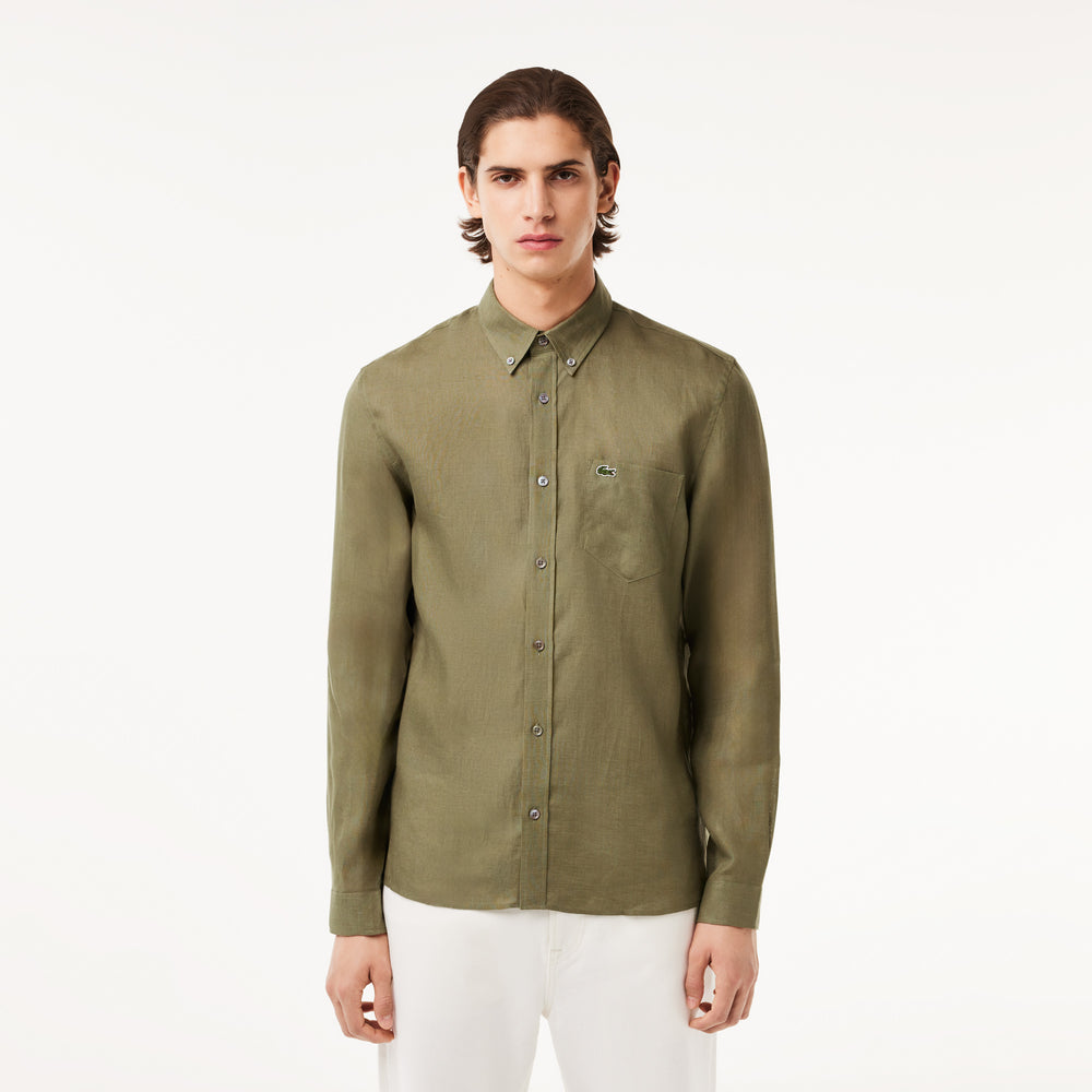 Regular Fit Linen Shirt