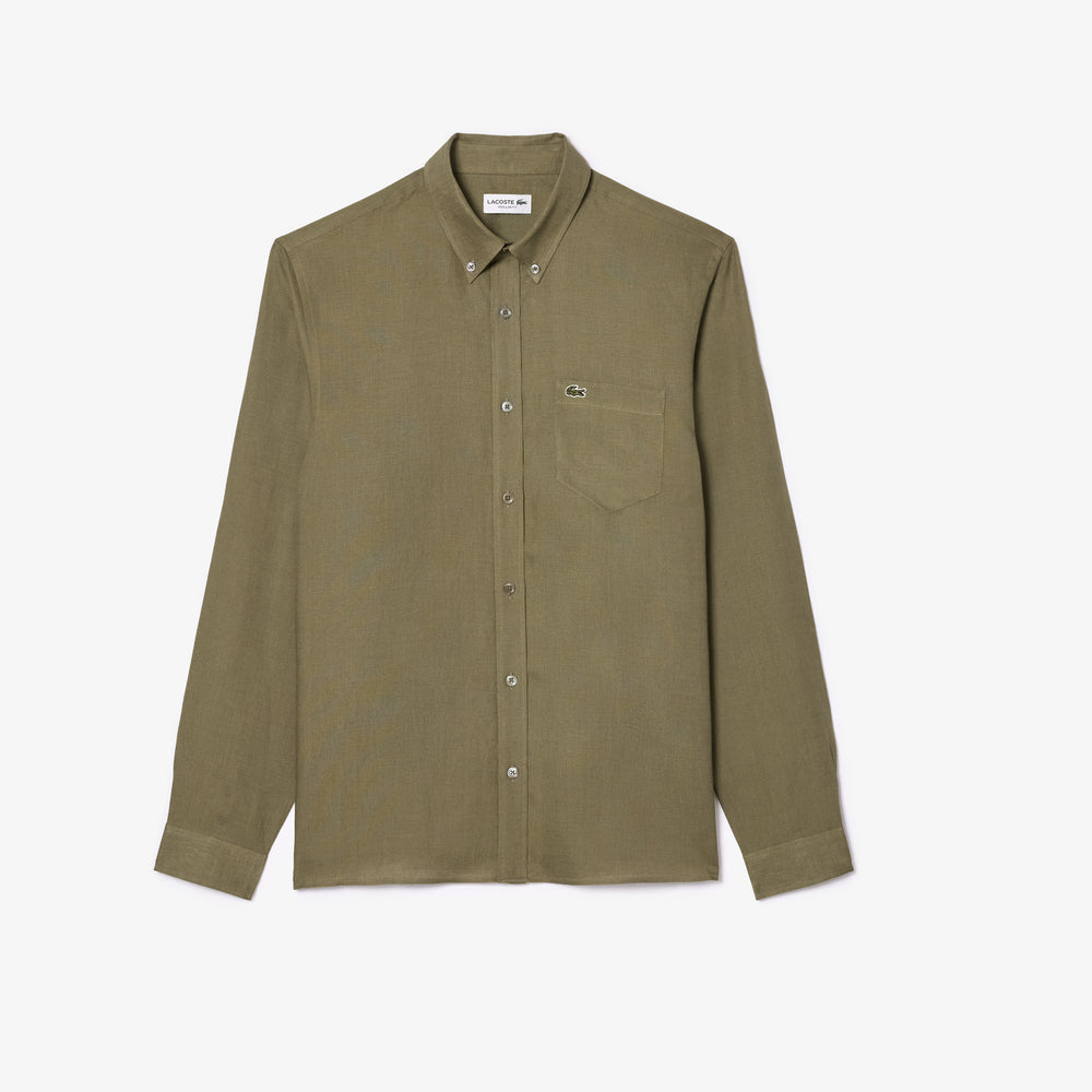 Regular Fit Linen Shirt