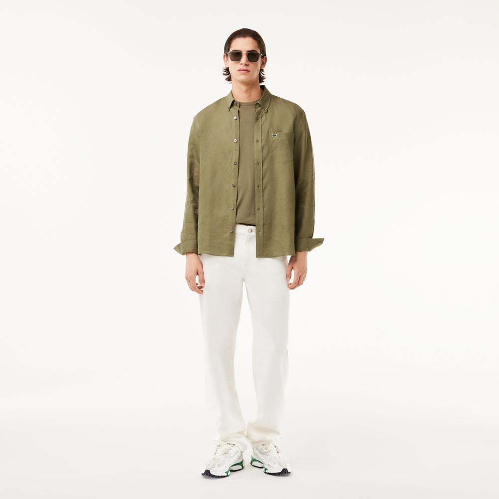 Regular Fit Linen Shirt