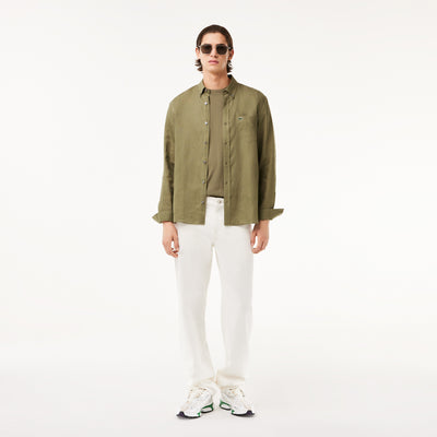 Regular Fit Linen Shirt