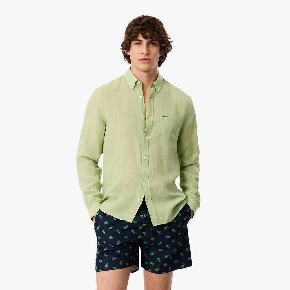 Regular Fit Linen Shirt