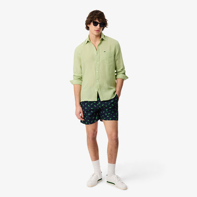 Regular Fit Linen Shirt