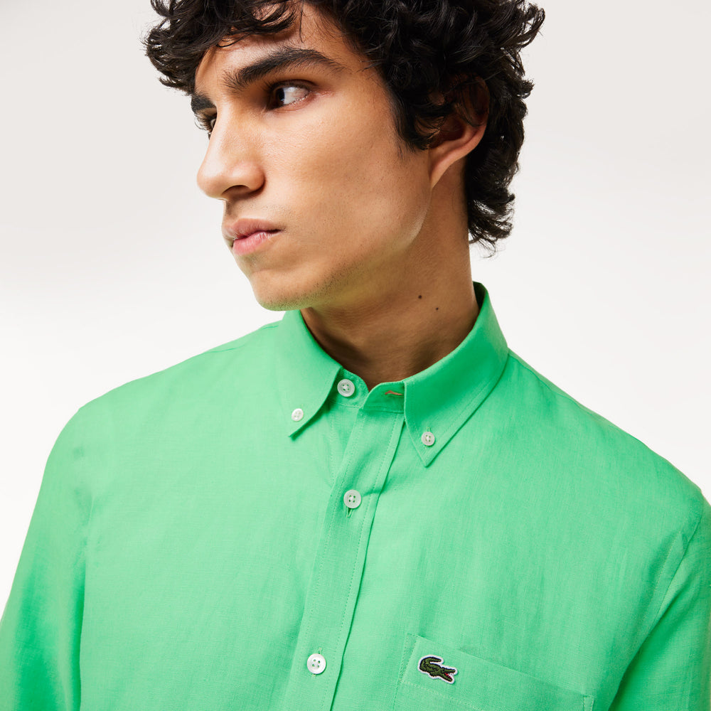Regular Fit Linen Shirt
