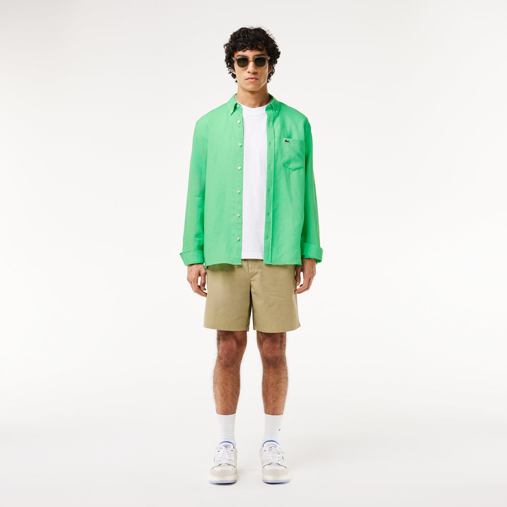 Regular Fit Linen Shirt