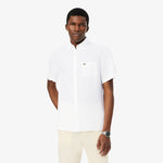Short Sleeved Linen Shirt