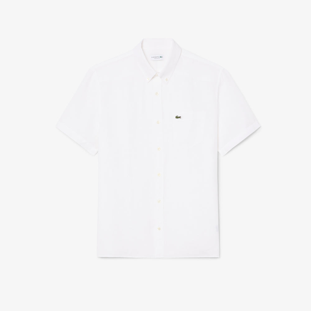 Short Sleeved Linen Shirt
