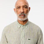Regular Fit Striped Linen Shirt