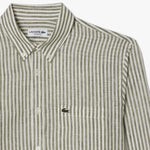 Regular Fit Striped Linen Shirt