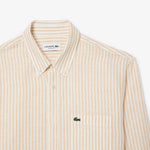 Regular Fit Striped Linen Shirt
