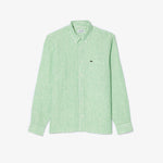 Regular Fit Striped Linen Shirt