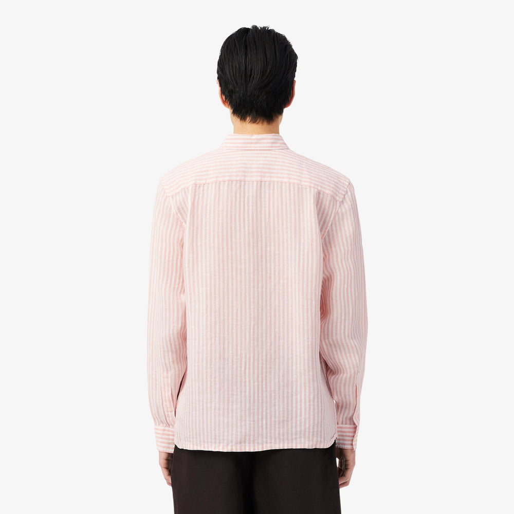 Regular Fit Striped Linen Shirt
