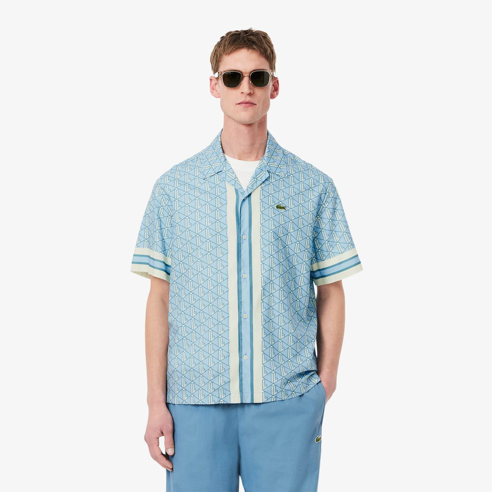 Straight Cut Monogram Shirt