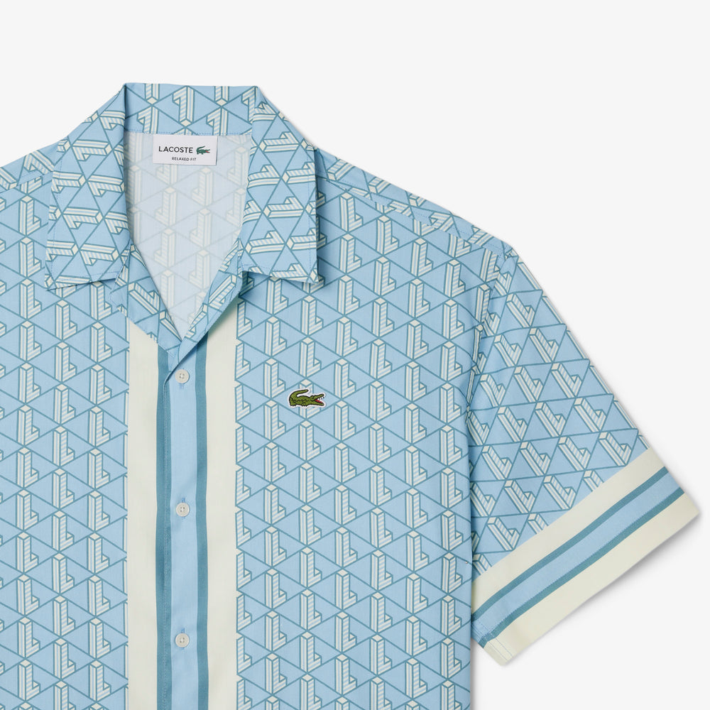 Straight Cut Monogram Shirt