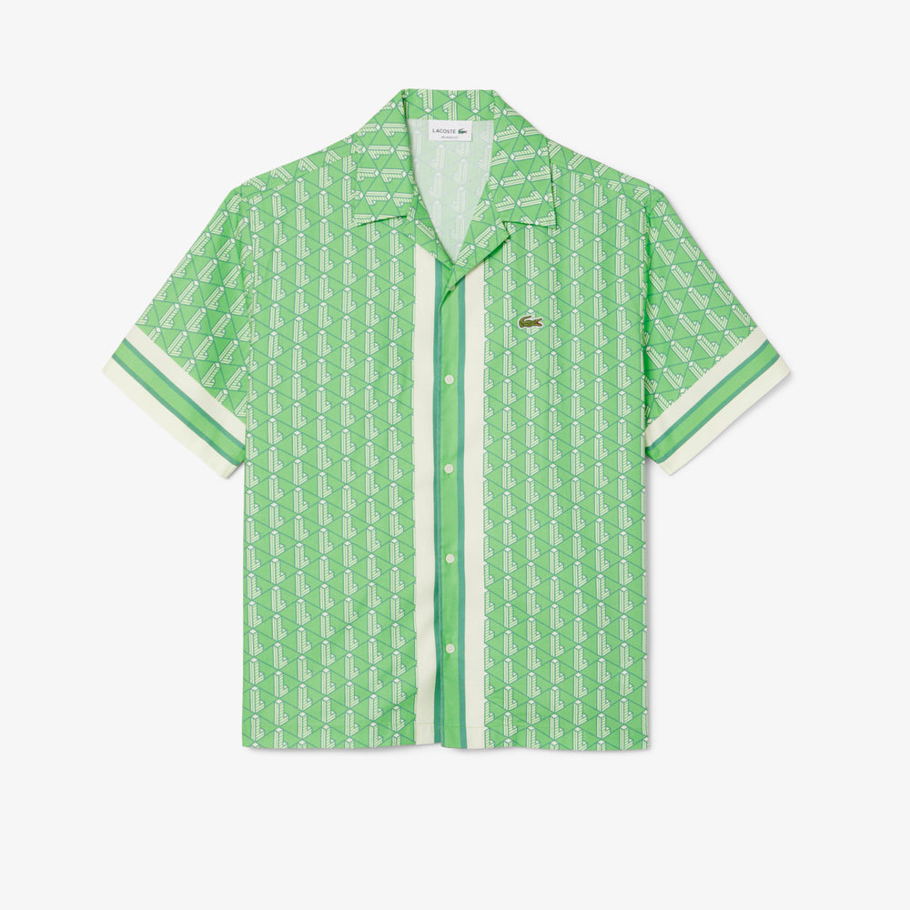 Straight Cut Monogram Shirt
