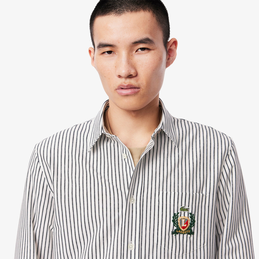 Regular Fit Striped Cotton Shirt