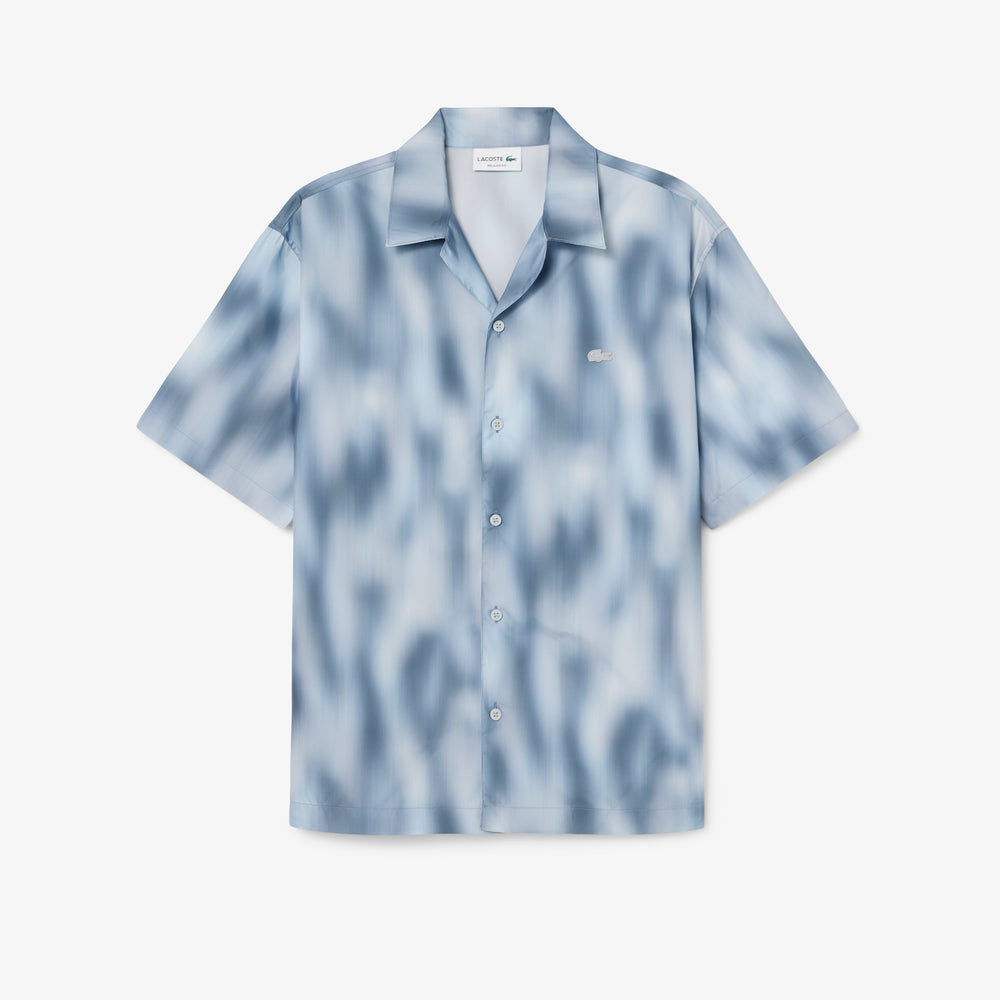 Relaxed Fit Short Sleeved Printed Shirt