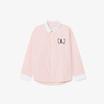 Embroidered Badge Poplin Shirt