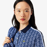 Slim Fit Monogram Jacquard Polo Shirt