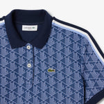 Slim Fit Monogram Jacquard Polo Shirt