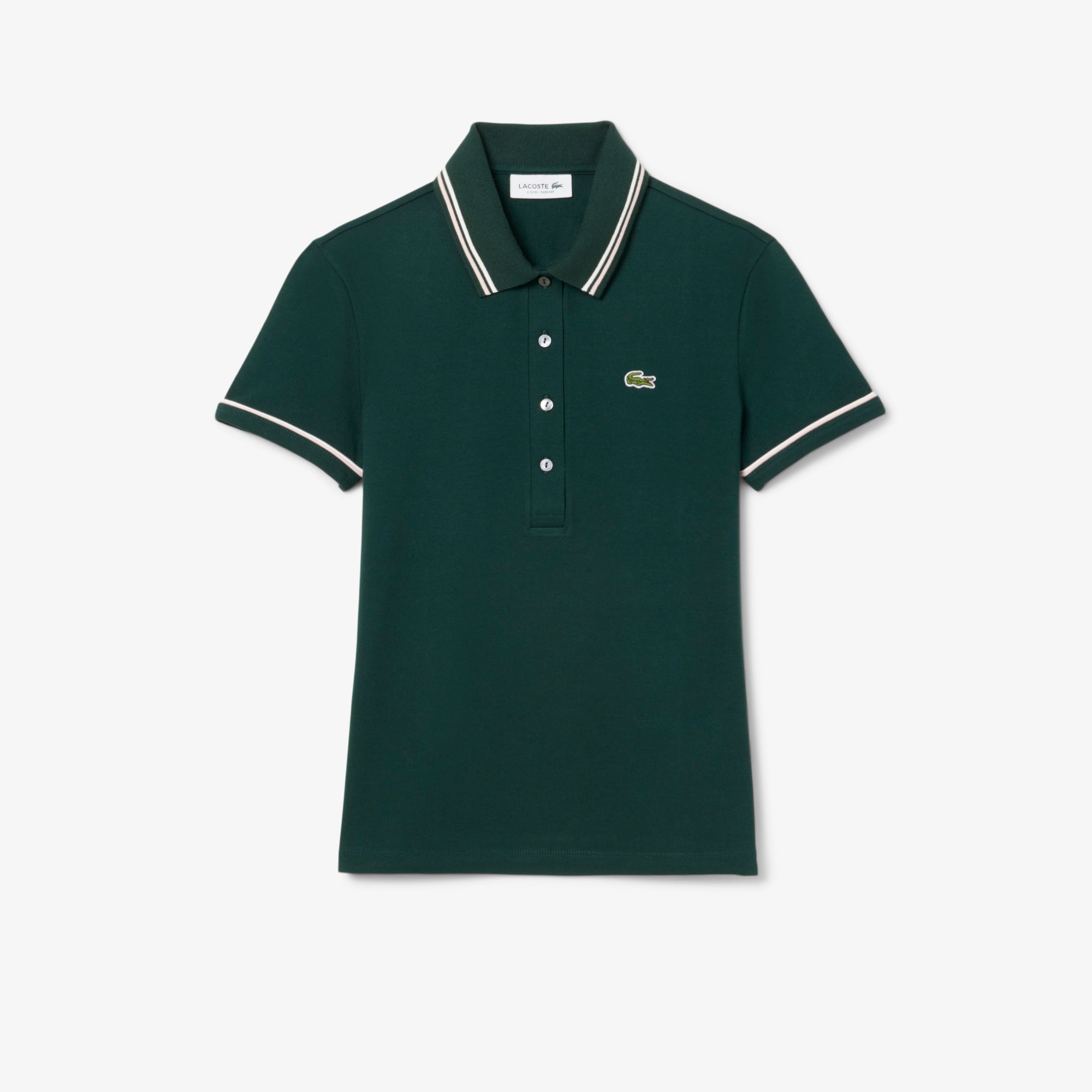 L.12.D Slim Fit Trim Detail Polo Shirt – Lacoste ZA