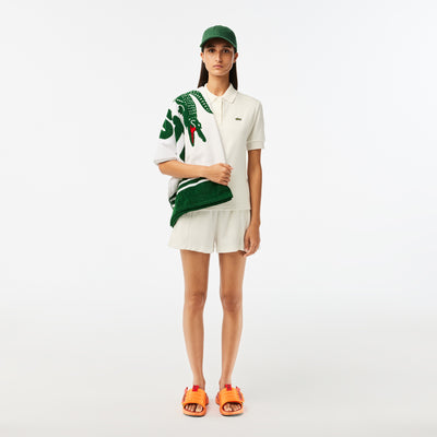 Women’s Lacoste Slim Fit Organic Cotton Terry Polo Shirt