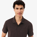 Regular Fit Wool Blend Jersey Polo Shirt