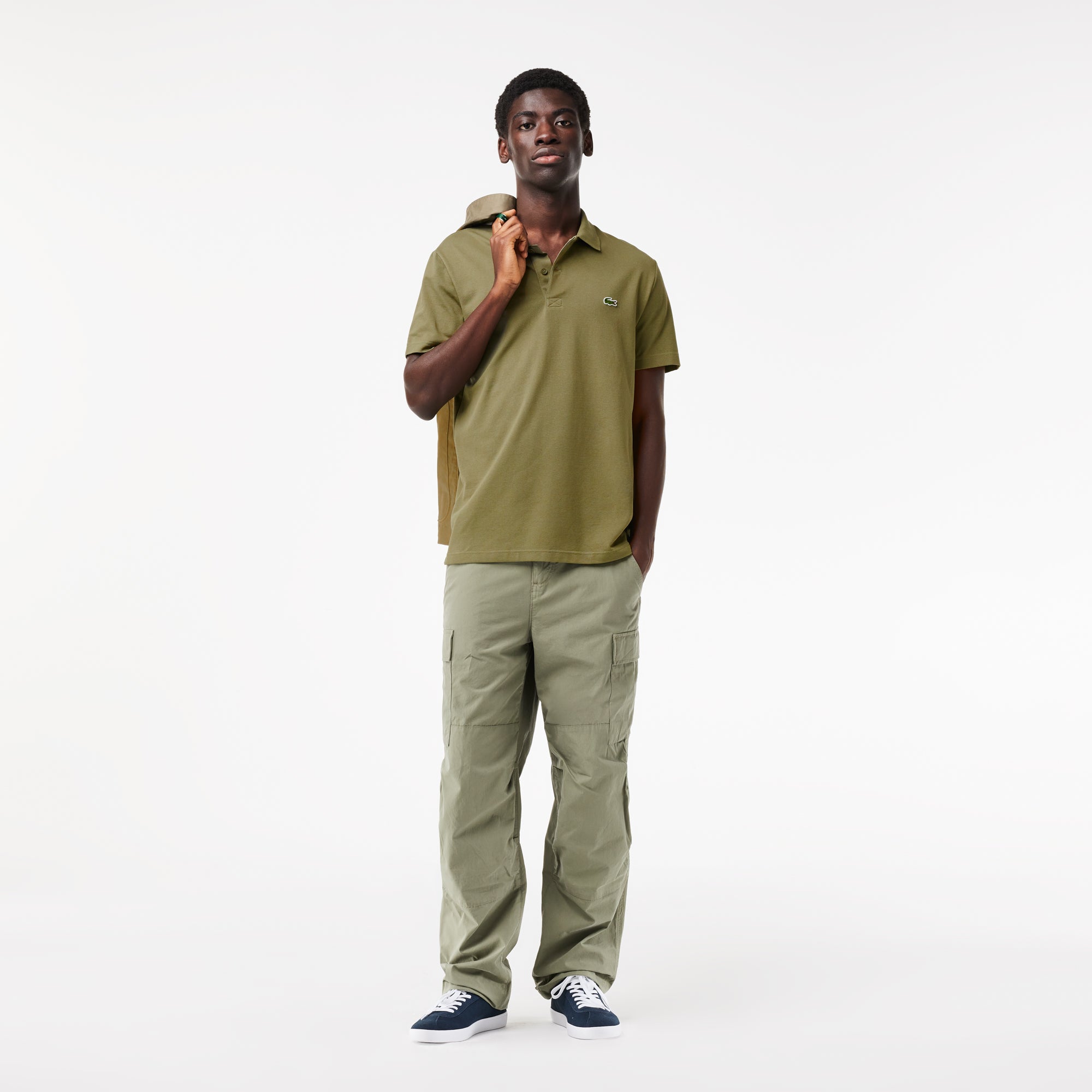 Regular Fit Polyester Cotton Polo Shirt – Lacoste ZA