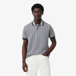 Classic Fit Monogram Jacquard Polo Shirt