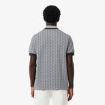 Classic Fit Monogram Jacquard Polo Shirt