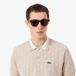 Classic Fit Monogram Jacquard Polo Shirt
