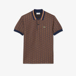 Classic Fit Monogram Jacquard Polo Shirt