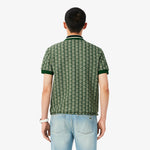 Classic Fit Monogram Jacquard Polo Shirt