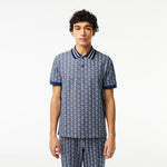 Classic Fit Monogram Jacquard Polo Shirt