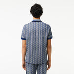 Classic Fit Monogram Jacquard Polo Shirt