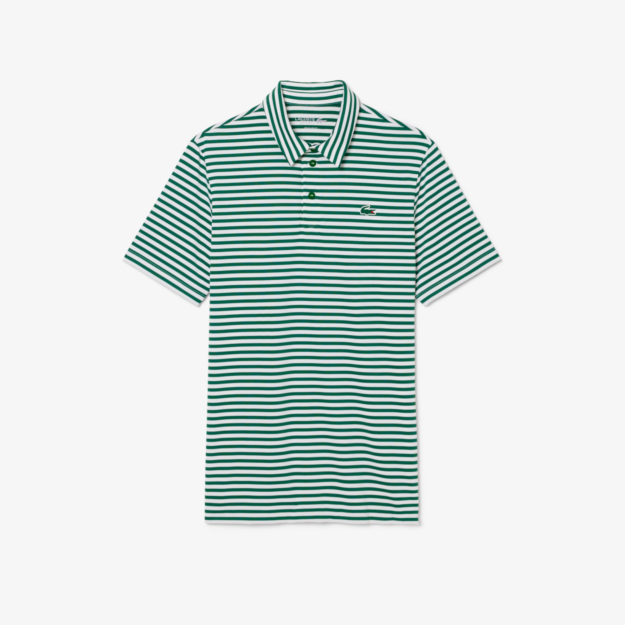 Regular Fit Ultra Dry Striped Golf Polo Shirt – Lacoste ZA