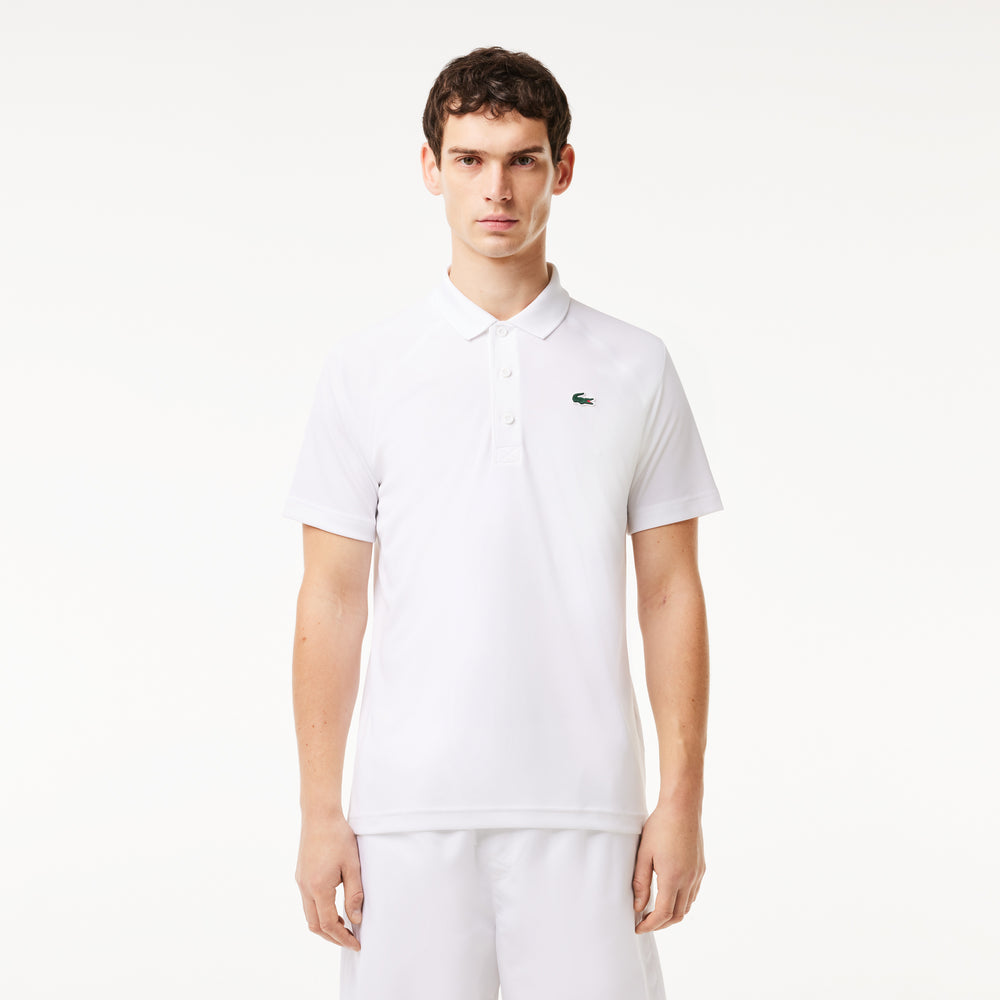 Men's Lacoste SPORT Breathable Run-Resistant Interlock Polo Shirt