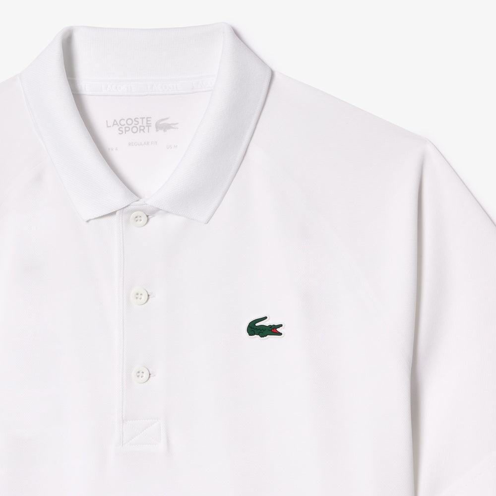 Men's Lacoste SPORT Breathable Run-Resistant Interlock Polo Shirt