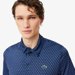 Regular Fit Printed Golf Polo Shirt