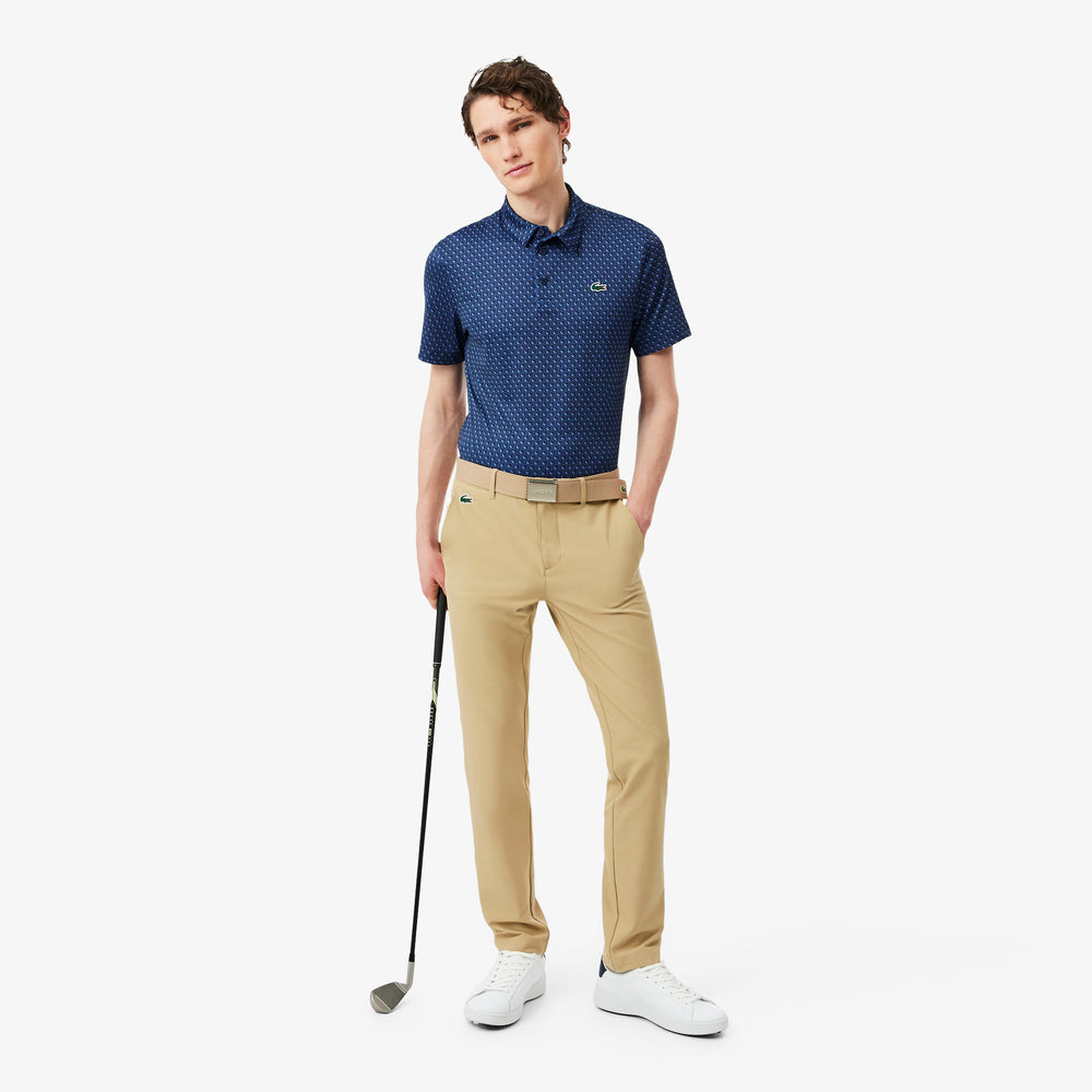 Regular Fit Printed Golf Polo Shirt