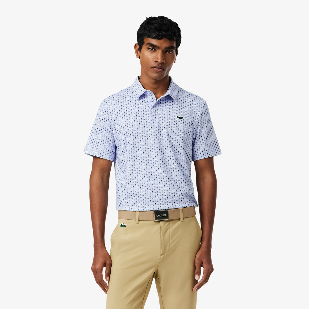 Regular Fit Printed Golf Polo Shirt