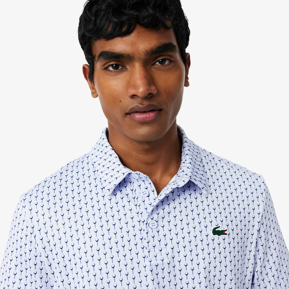 Regular Fit Printed Golf Polo Shirt